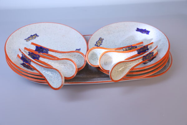 Elegant Speckled Dining Set - Image 6