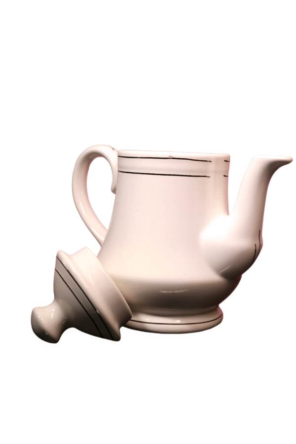 Ivory Classic Line Ceramic Tea Set (5-Piece) - Image 5