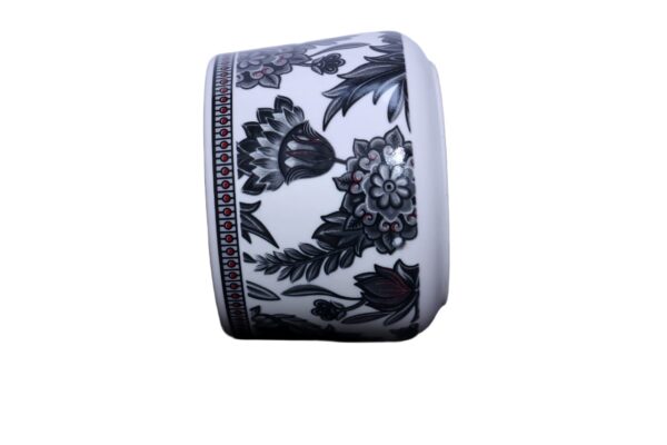 Black & Ivory Vintage Botanical Mug Set (Set of 6) - Image 2